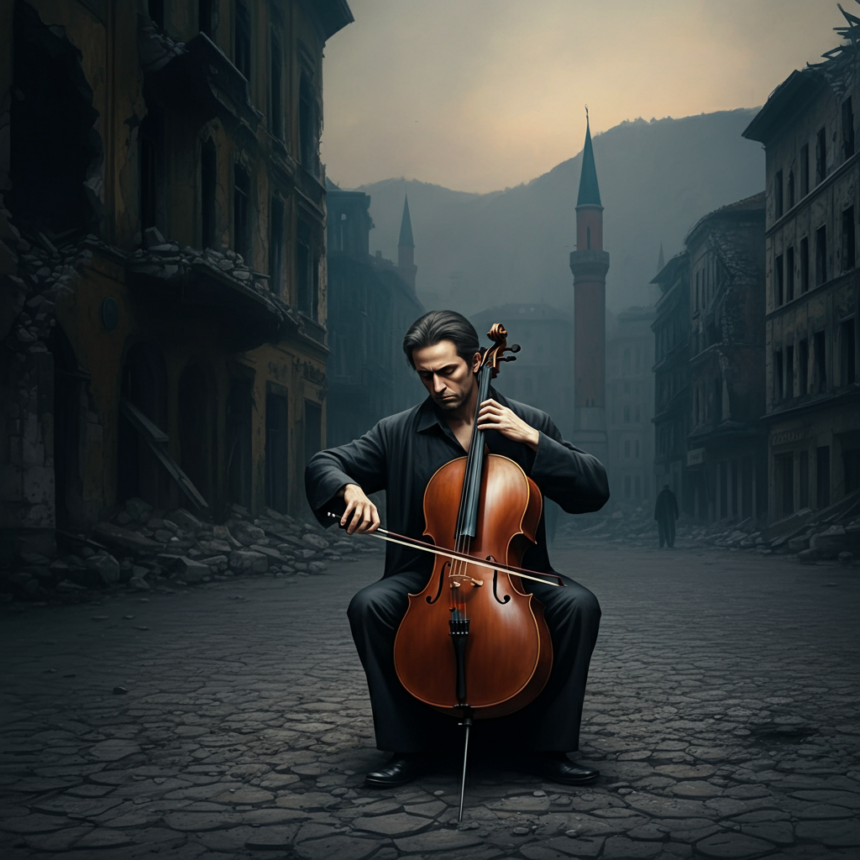 The Cellist of Kosovo: A Timeless Tale of Humanity in Conflict